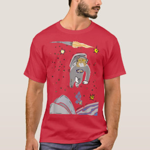 Cat Astronaut Star Cat In Space Astro Cat T T-Shirt