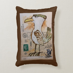 Cat At Work Decorative Cushion