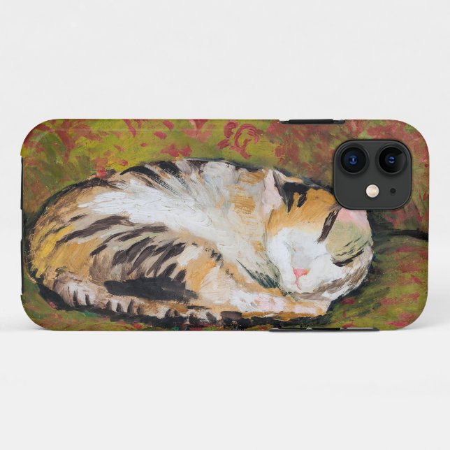 Cat, August Macke Case-Mate iPhone Case (Back (Horizontal))