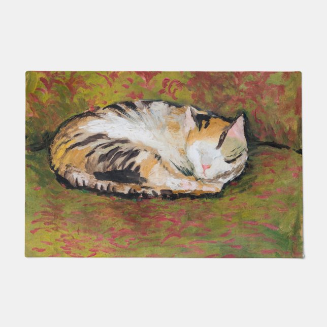 Cat, August Macke Doormat (Front)
