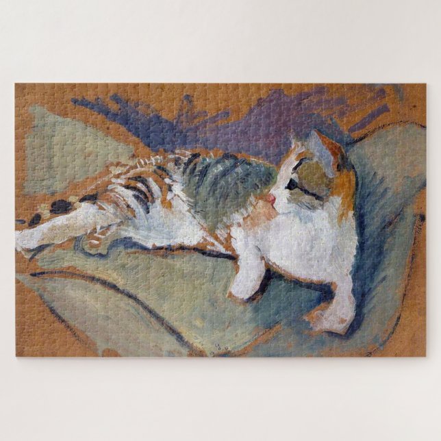 Cat, August Macke Jigsaw Puzzle (Horizontal)