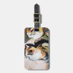 Cat, August Macke Luggage Tag