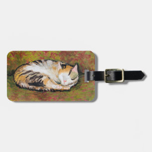 Cat, August Macke Luggage Tag