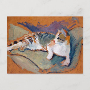 Cat, August Macke Postcard