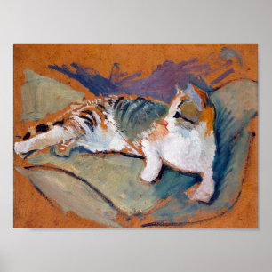 Cat, August Macke Poster