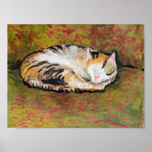 Cat, August Macke Poster
