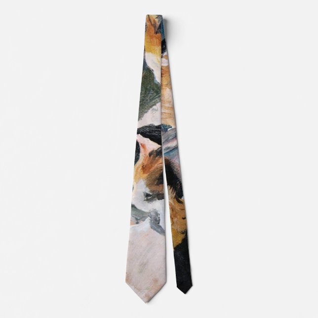 Cat, August Macke Tie (Front)