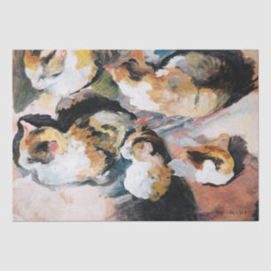 Cat, August Macke Tissue Paper