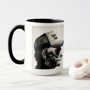  cat aviation glasses hidden moves funny mug 