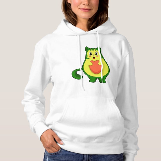 Cat Avocado Hoodie (Front)