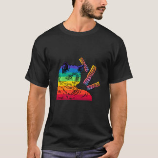Cat Bacon Rainbow Cat Bacon T-Shirt