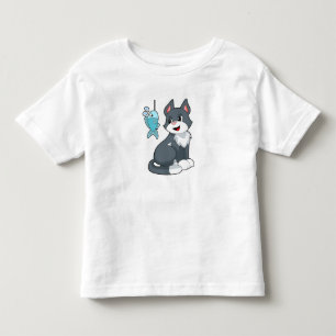 Cat Bait Fish Toddler T-Shirt