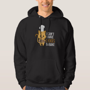 Cat Baker For Women Men Kids Cookies Hoodie
