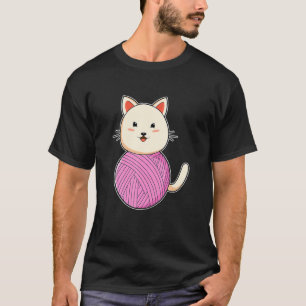 Cat Ball Of Yarn T-Shirt