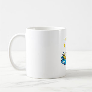 Cat Banana Boat Coffee Mug
