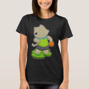 Cat Basketball player Basketball T-Shirt