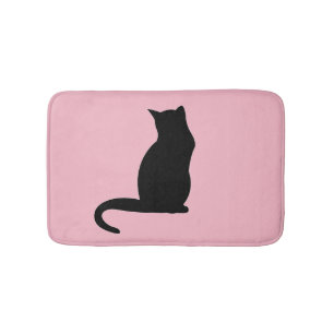 CAT BATH MAT, PINK MAT