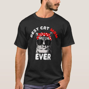Cat Best Cat Mom Ever Meow with my Cat for Women 9 T-Shirt