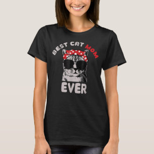 Cat Best Cat Mum Ever Meow With My Cat For Women 2 T-Shirt