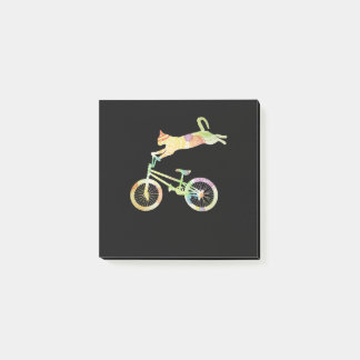 Cat Bike Cycling Bicycle - Your Gift Collection Post-it Notes
