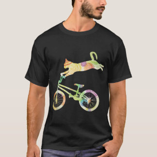 Cat Bike Cycling Bicycle - Your Gift Collection T-Shirt