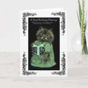 Cat Birthday Card