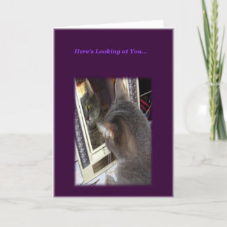 Cat Birthday Card for Her