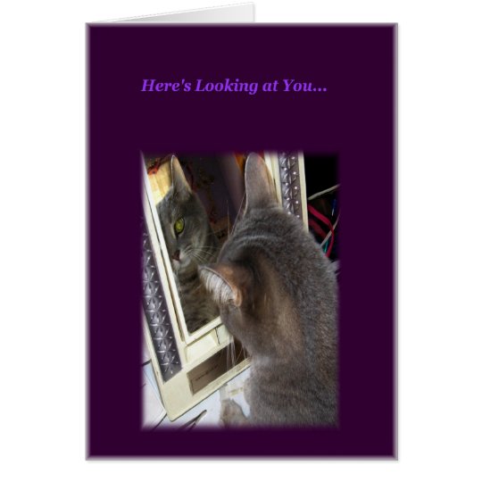 Cat Birthday Card for Her
