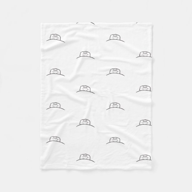 Cat Blanket, cute fleece cat blanket, cat lover Blanket (Front)