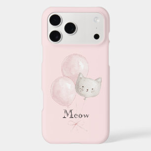 Cat Blush Pink Balloons  