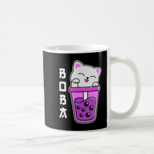Cat Boba Anime Bubble Tea Neko Girls Kawaii Girls Coffee Mug