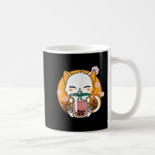 Cat Boba Tea Bubble Tea Anime Kawaii Neko Gifts Gi Coffee Mug