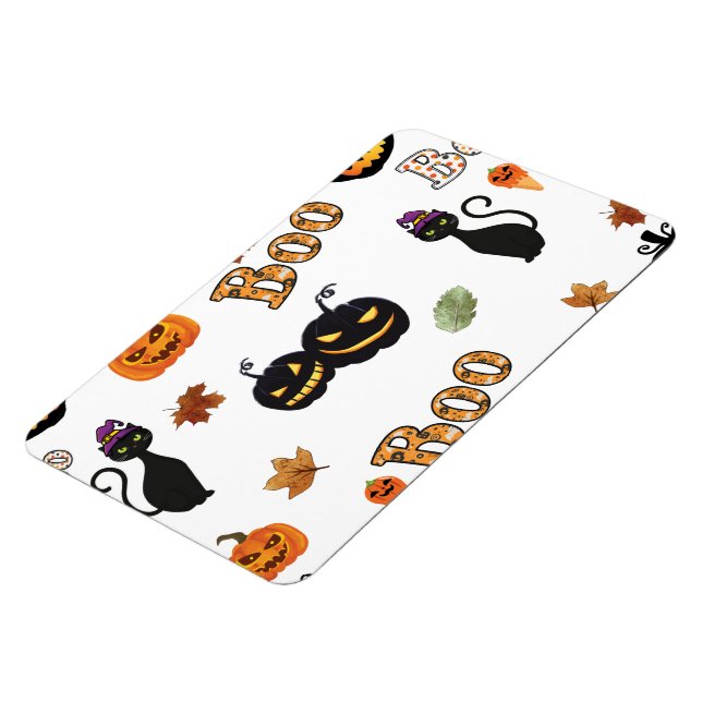 Cat Boo Halloween Magnet (Left Side)