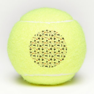 Cat Boo Halloween Tennis Balls