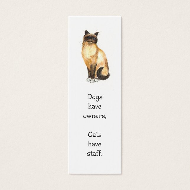 Cat Bookmark (Front)