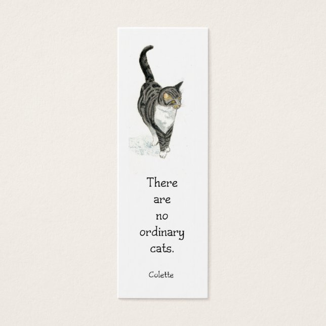 Cat Bookmark (Front)