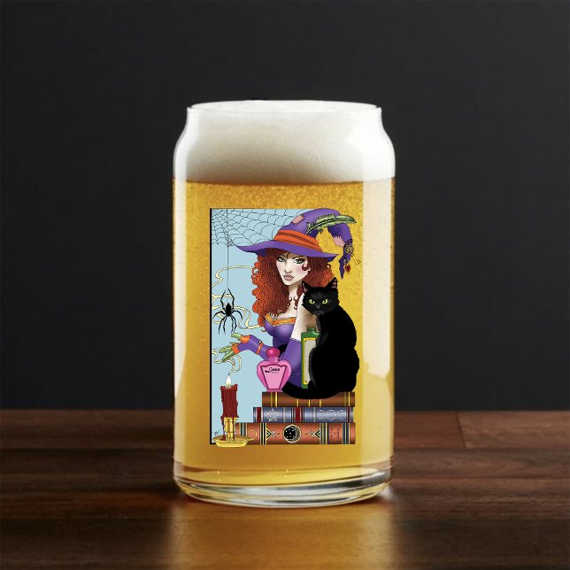 Cat Books Witch Potions Can Glass (Creator Uploaded)