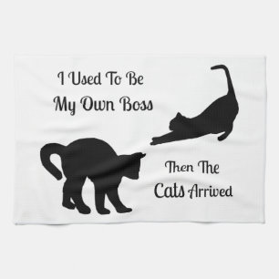 Cat Boss Kitchen Towel