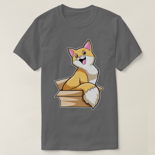 Cat Box 1 T-Shirt (Design Front)