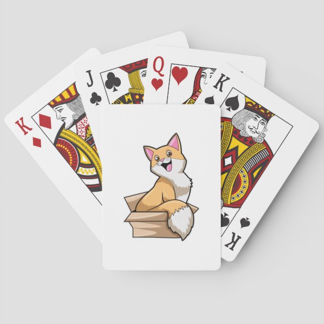 Cat Box Playing Cards (Back)