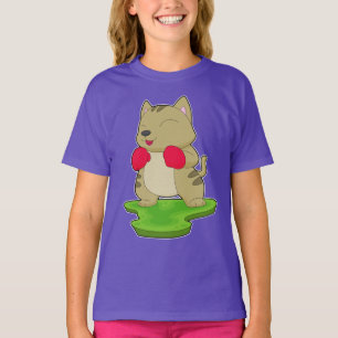 Cat Boxer Boxing gloves Boxing T-Shirt