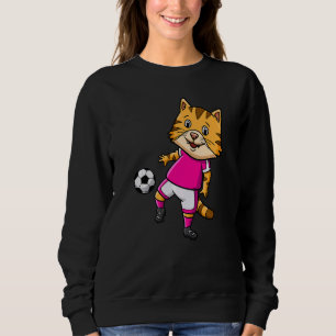 Cat Breeder Paw Love Goalkeeper Striker Soccer Sea Sweatshirt