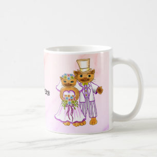 Cat Bride and Groom Coffee Mug