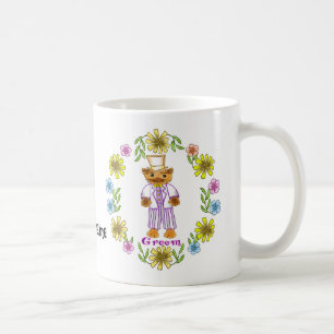 Cat Bride Groom wedding mugs