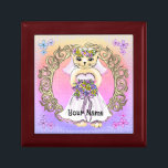 Cat Bride wedding gift box<br><div class="desc">Cat Bride wedding gift box by ArtMuvz Illustration. matching wedding gifts, t-shirts, tote bags, wedding apparel. Cats are fun, and the perfect gift for any occasion and are sure to bring a smile to anyone's face. Whether you are looking for a gift for a child, an adult, or a collector,...</div>