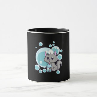 Cat Bubble Tea Gift | Funny Boba Tea Cats Design Mug