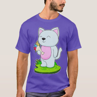 Cat Bunch of Flowers T-Shirt