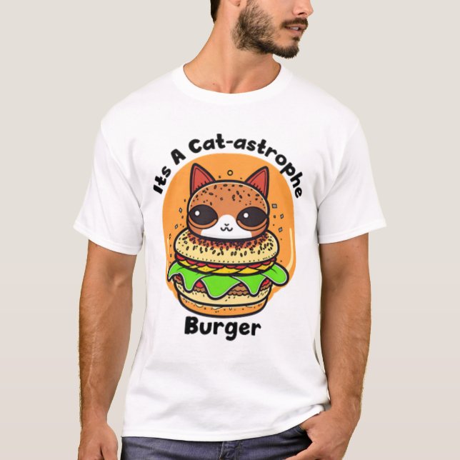 Cat Burger 1 T-Shirt (Front)