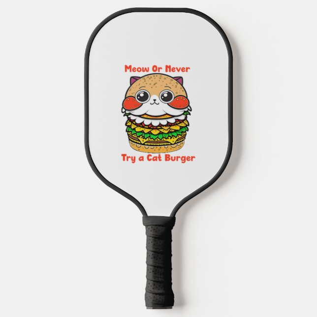 Cat Burger  Pickleball Paddle (Front)