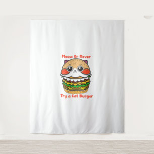 Cat Burger  Tapestry